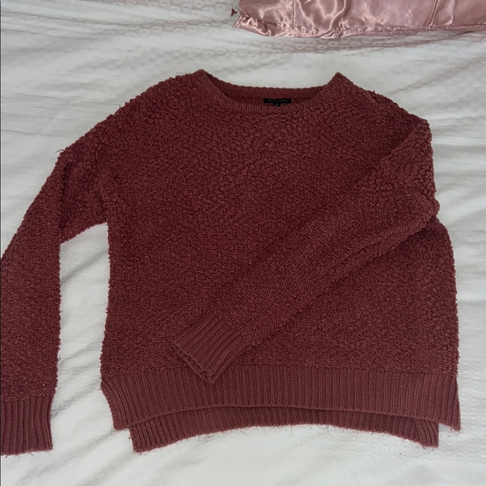 Women's Burgundy Sweater